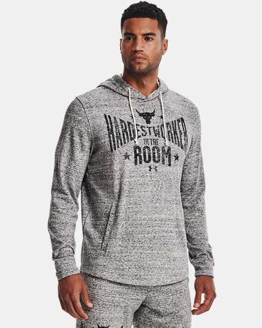Under Armour Mens Lighter Longer Po Hoodie Warm-up Top 